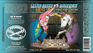 Pipeworks Brewing Company Easter Bunny Vs Unicorn March 2017