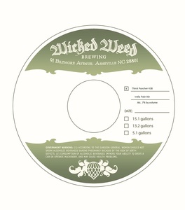 Wicked Weed Brewing Thirst Puncher 438 March 2017