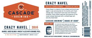 Cascade Brewing Crazy Navel March 2017