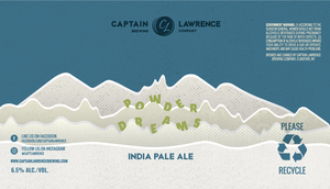 Captain Lawrence Brewing Co Powder Dreams IPA