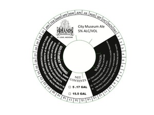 4 Hands Brewing Company City Museum Ale March 2017