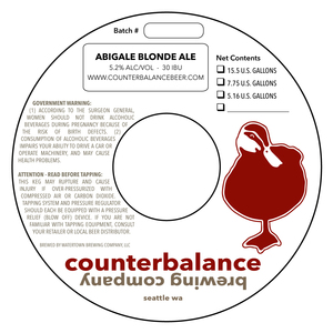 Counterbalance Brewing Company Abigale April 2017