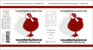 Counterbalance Brewing Company Counterbalance IPA April 2017