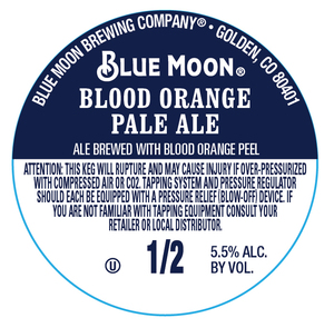 Blue Moon Blood Orange Pale Ale April 2017