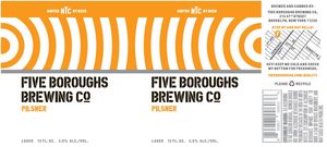 Five Boroughs Brewing Co. Pilsner