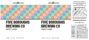 Five Boroughs Brewing Co. Hoppy Lager