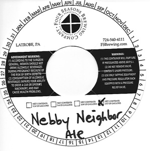 Four Seasons Brewing Company, Inc. Nebby Neighbor Ale