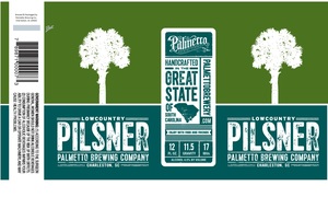 Palmetto Lowcountry Pilsner