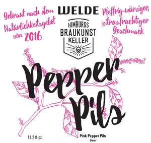 Welde Pepper Pils April 2017