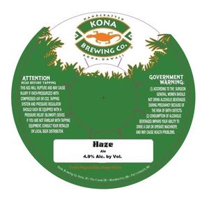 Kona Brewing Co. Haze April 2017