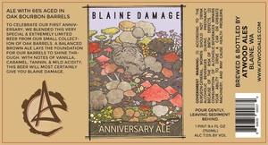 Blaine Damage Anniversary Ale April 2017