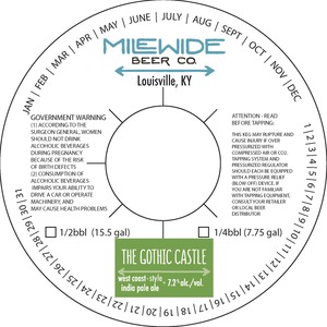 The Gothic Castle - India Pale Ale April 2017