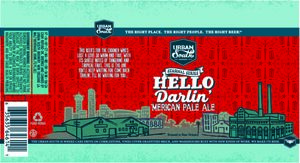 Hello Darlin' 'merican Pale Ale April 2017