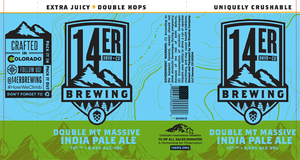 14er Brewing Company Double Mt. Massive India Pale Ale