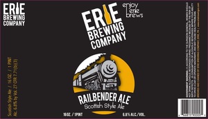 Erie Brewing Company Railbender Ale