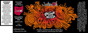 Jackie O's Berliner Style Weisse April 2017