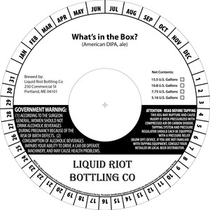 Liquid Riot What's In The Box? April 2017