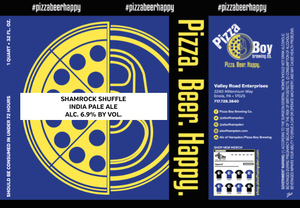 Pizza Boy Brewing Co Shamrock Shuffle April 2017