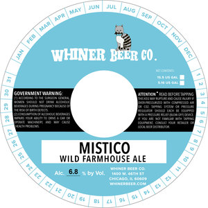 Whiner Beer Company Mistico April 2017