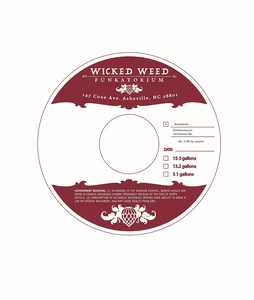 Wicked Weed Brewing Brettabolic April 2017