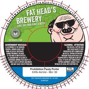 Prohibition Pauly Porter April 2017