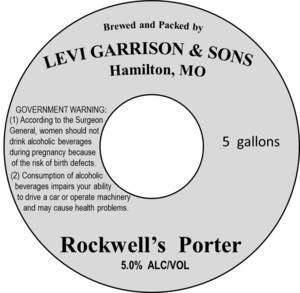 Levi Garrison & Sons Rockwell's Porter