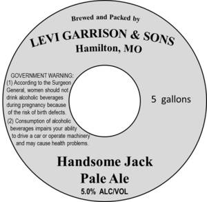 Levi Garrison & Sons Handsome Jack Pale Ale April 2017