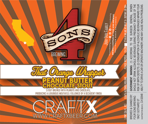 Four Sons Brewing That Orange Wrapper May 2017