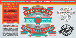 Bohemian Brewery Pro-am Winner/best Of Show Lager