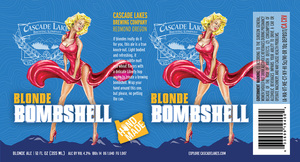 Cascade Lakes Brewing Company Blonde Bombshell May 2017