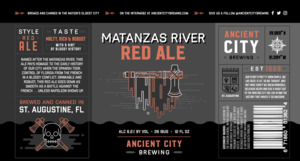 Ancient City Brewing Matanzas River Red Ale May 2017
