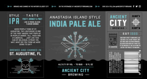 Ancient City Brewing Anastasia Island Style India Pale Ale