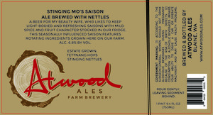 Stinging Mo's Saison Ale Brewed With Nettles May 2017
