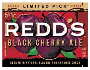 Redd's Black Cherry Ale April 2017