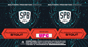 Southern Prohibition Brewing Russian Imperial Stout April 2017