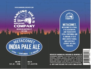 Hanging Hills Brewing Company Metacomet India Pale Ale