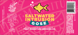 First Magnitude Brewing Co. Saltwater Intrusion