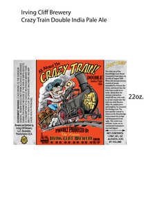 Crazy Train Double India Pale Ale May 2017