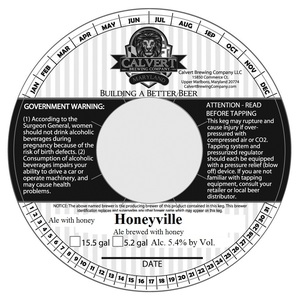 Calvert Brewing Company Honeyville May 2017