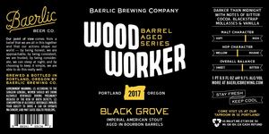 Baerlic Brewing Company Woodworker Black Grove May 2017