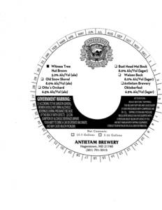 Antietam Brewery Witness Tree Nut Brown May 2017