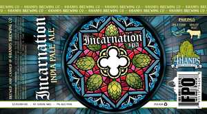 4 Hands Brewing Company Incarnation India Pale Ale May 2017