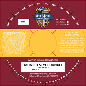 Schulz Brau Brewing Company Munich Style Dunkel