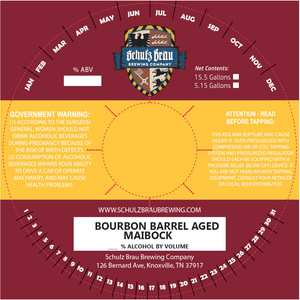 Schulz Brau Brewing Company Bourbon Barrel Aged Maibock May 2017