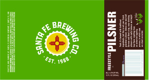 Santa Fe Brewing Co. Freestyle Pilsner May 2017