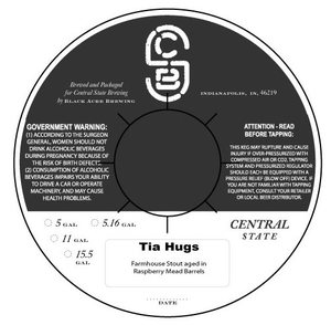 Central State Brewing Tia Hugs