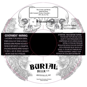 Burial Beer Co. The Cosmic And Divine May 2017