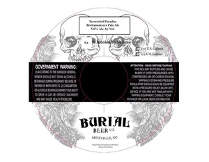 Burial Beer Co. Terrestrial Paradise May 2017