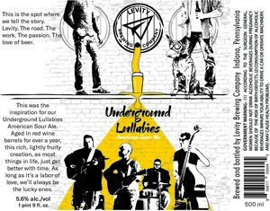 Underground Lullabies American Sour Ale