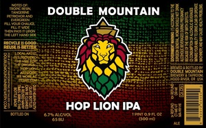 Double Mountain Hop Lion IPA